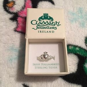 Claddagh Sterling Silver Ring